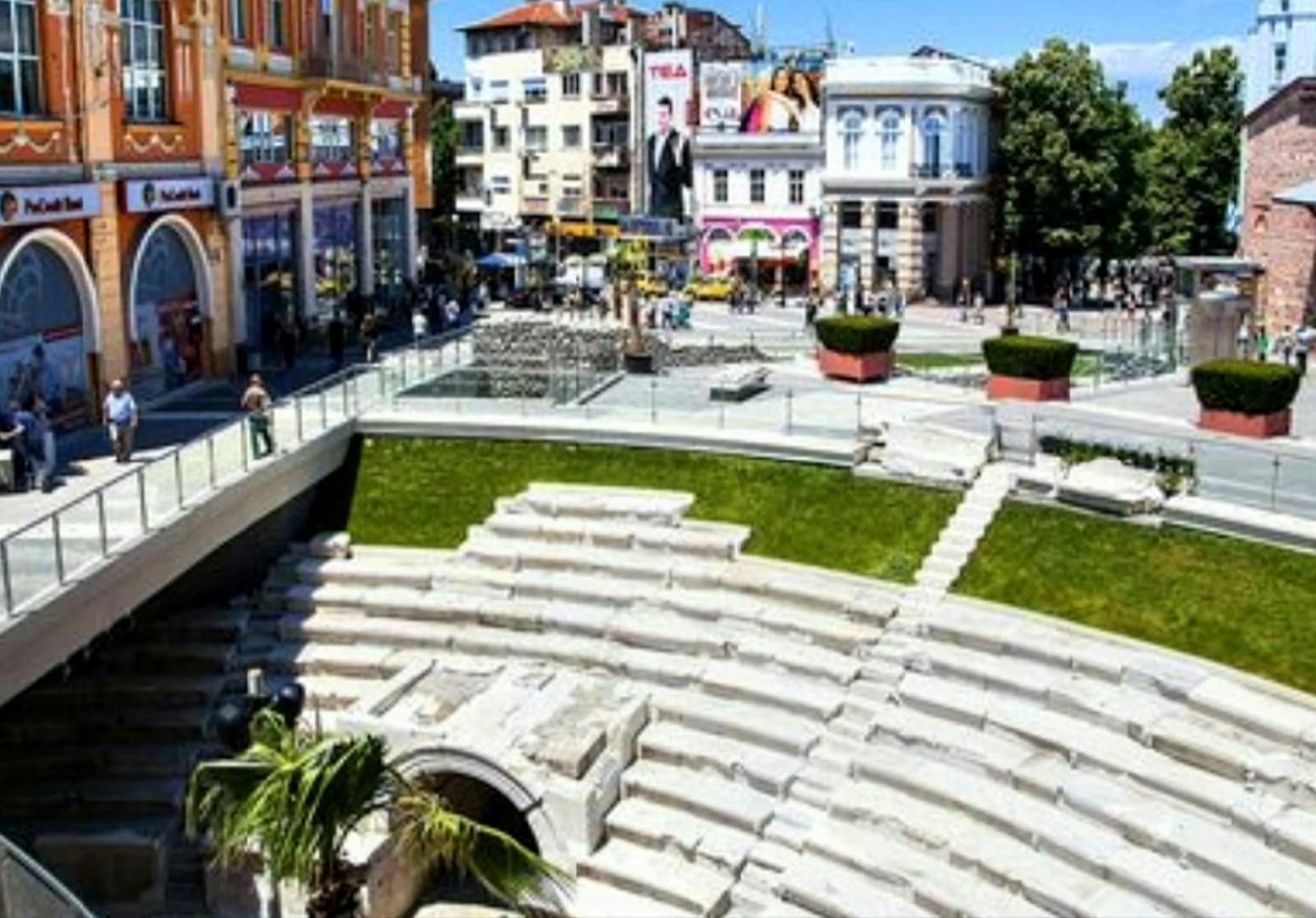 Downtown - Han Teo Suites - Center Plovdiv - Kapana Art District エクステリア 写真